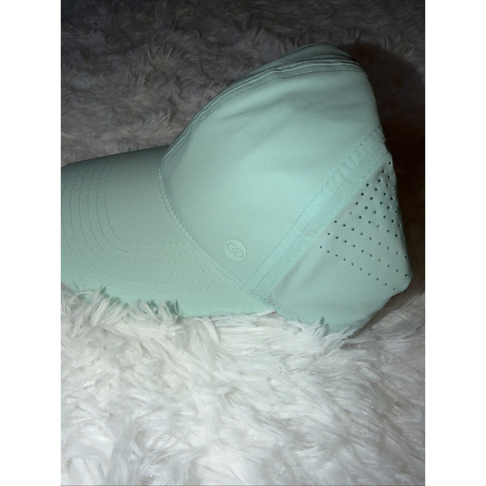CALIA Womens Ponytail Cap Hat OSFA Stylish Pistachio Mint Moisture Wicking - Picture 4 of 7